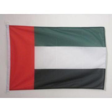 DRAPEAU EMIRATS ARABES UNIS 90x60cm - DRAPEAU Í?MIRATI 60 x 90 cm Spécial Extérieur - DRAPEAUX