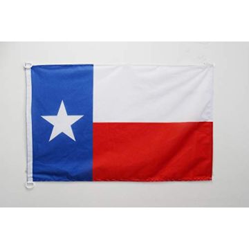 Drapeau Texas 90x60cm - Drapeau texan - Etat américain - USA - Etats-Unis 60 x 90 cm Spécial Extérieur - Drapeaux
