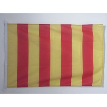 DRAPEAU COMTÍ? DE PROVENCE 90x60cm - DRAPEAU PROVENÍ?AL 60 x 90 cm Spécial Extérieur - DRAPEAUX