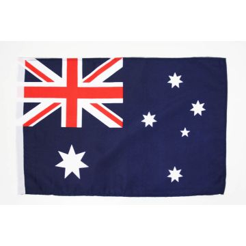 DRAPEAU AUSTRALIE 45x30cm - DRAPEAU AUSTRALIEN 30 x 45 cm avec fourreau