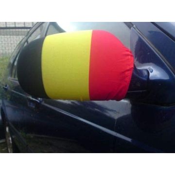 Drapeau rétroviseur BELGIQUE Lot de  2 - Drapeaux pour voiture belge