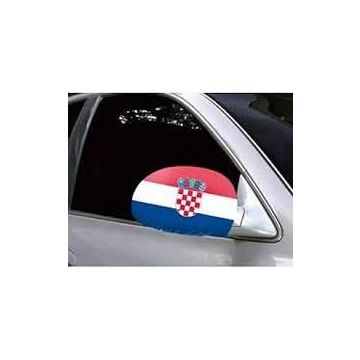 Drapeau rétroviseur CROATIE Lot de  2 - Drapeaux pour voiture croate