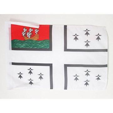 DRAPEAU VILLE DE NANTES 45x30cm - PAVILLON NANTAIS 30 x 45 cm haute qualité