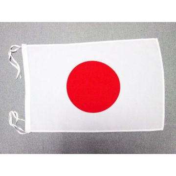 DRAPEAU JAPON 45x30cm - PAVILLON JAPONAIS 30 x 45 cm haute qualité
