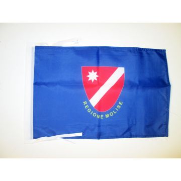 DRAPEAU MOLISE 45x30cm - PAVILLON MOLISE - ITALIE 30 x 45 cm haute qualité
