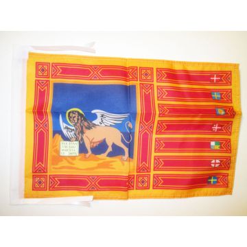 DRAPEAU VÉNÉTIE 45x30cm - PAVILLON VÉNITIEN - VENETO - ITALIE 30 x 45 cm haute qualité