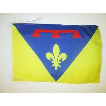 DRAPEAU BOUCHES DU RHÔNE 45x30cm - PAVILLON DÉPARTEMENT FRANÇAIS - PACA 30 x 45 cm haute qualité