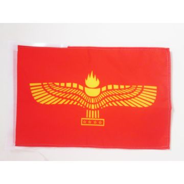 DRAPEAU ARAMÉEN SYRIAQUE 45x30cm - PAVILLON ARAMÉENS 30 x 45 cm haute qualité