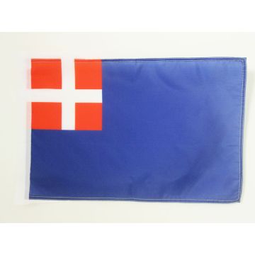 DRAPEAU ROYAUME DE SARDAIGNE 1720-1861 45x30cm - PAVILLON DE SARDE - PIÉMONT-SARDAIGNE 30 x 45 cm haute qualité