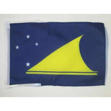 DRAPEAU TOKELAU 45x30cm - PAVILLON  ÎLES DE L\'UNION - NOUVELLE-ZÉLANDE 30 x 45 cm haute qualité