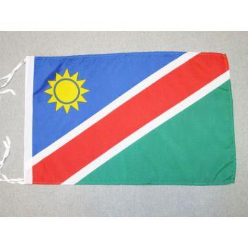 DRAPEAU NAMIBIE 45x30cm - PAVILLON NAMIBIEN 30 x 45 cm haute qualité