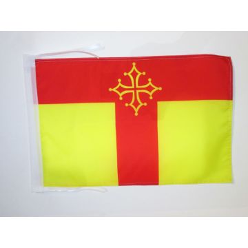 DRAPEAU TARN 45x30cm - PAVILLON DÉPARTEMENT TARNAIS 30 x 45 cm haute qualité
