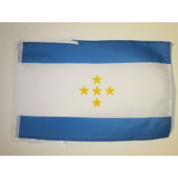 DRAPEAU TAHITI INDÉPENDANTISTE 45x30cm - PAVILLON TAHITIEN NATIONALISTE - POLYNÉSIE FRANÇAISE 30 x 45 cm haute qualité