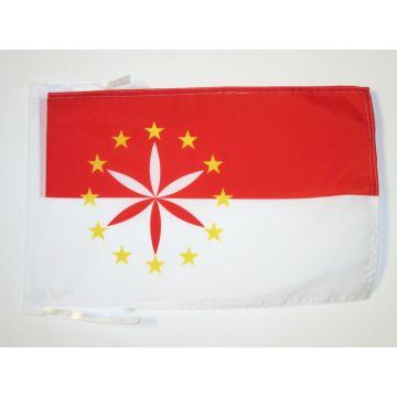 DRAPEAU ARPITANIE 45x30cm - PAVILLON FRANCOPROVENÇAL - ARPITAN 30 x 45 cm haute qualité