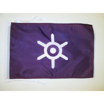 DRAPEAU TOKYO 45x30cm - PAVILLON VILLE DE TOKYO AU JAPON 30 x 45 cm haute qualité