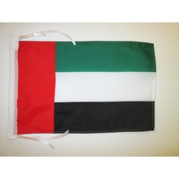 DRAPEAU FUJAÏRAH 45x30cm - PAVILLON FUJAIRAH AUX ÉMIRATS ARABES UNIS 30 x 45 cm haute qualité