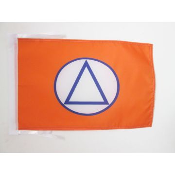 DRAPEAU LIGUE NATIONALE FLAMANDE 1933-1945 45x30cm - PAVILLON DU VNV 30 x 45 cm haute qualité