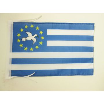 DRAPEAU AMBAZONIE INDÉPENDANTISTE AU CAMEROUN 45x30cm - PAVILLON DU SOUTHERN CAMEROON NATIONAL COUNCIL 30 x 45 cm haute qualité