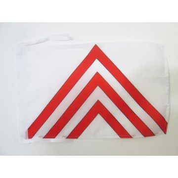 DRAPEAU PROVINCE DU PERCHE 45x30cm - PAVILLON PROVINCE DU PERCHE ET DU PERCHE-GOUÍ?T 30 x 45 cm haute qualité