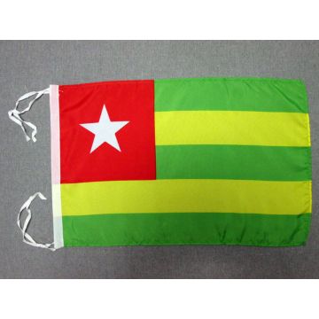 DRAPEAU TOGO 45x30cm - PAVILLON TOGOLAIS 30 x 45 cm haute qualité