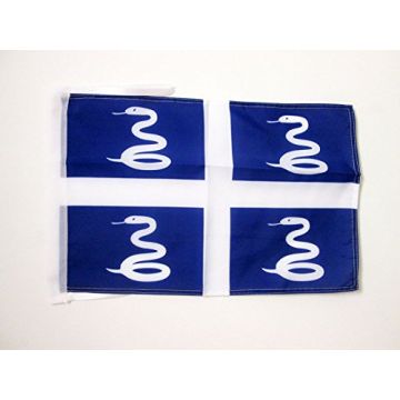 DRAPEAU MARTINIQUE 45x30cm - PAVILLON MARTINIQUAIS - FRANCE 30 x 45 cm haute qualité