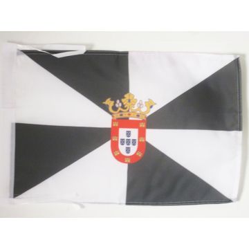 DRAPEAU CEUTA 45x30cm - PAVILLON ESPAGNOL - ESPAGNE 30 x 45 cm haute qualité