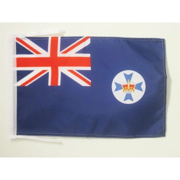 DRAPEAU QUEENSLAND 45x30cm - PAVILLON AUSTRALIEN - AUSTRALIE 30 x 45 cm haute qualité