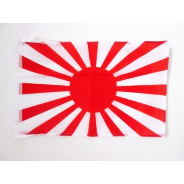 DRAPEAU JAPON WWI 45x30cm - PAVILLON JAPONAIS 30 x 45 cm haute qualité