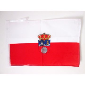 DRAPEAU CANTABRIE 45x30cm - PAVILLON DE CANTABRIA - ESPAGNE 30 x 45 cm haute qualité