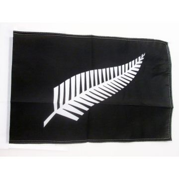 DRAPEAU NOUVELLE-ZÉLANDE ALL BLACK 45x30cm - PAVILLON NÉO-ZÉLANDAIS - RUGBY 30 x 45 cm haute qualité