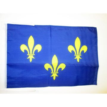 DRAPEAU ILE-DE-FRANCE 45x30cm - PAVILLON FRANCILIEN - PROVINCE 30 x 45 cm haute qualité