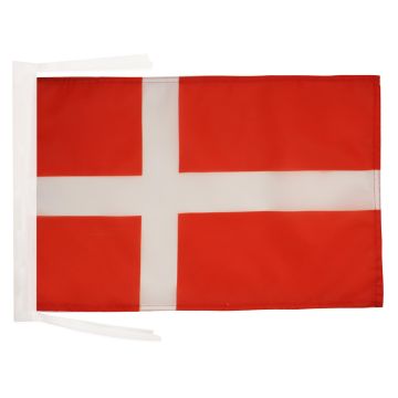DRAPEAU DANEMARK 45x30cm - PAVILLON DANOIS 30 x 45 cm haute qualité