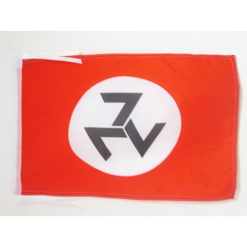 DRAPEAU AWB MOUVEMENT DE RÉSISTANCE AFRIKANER 45x30cm - PAVILLON AFRIQUE DU SUD 30 x 45 cm haute qualité