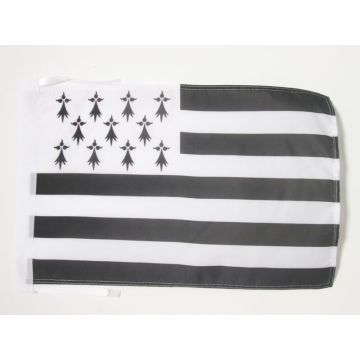 DRAPEAU BRETAGNE ALTERNATIF 45x30cm - PAVILLON BRETON - FRANCE 30 x 45 cm haute qualité