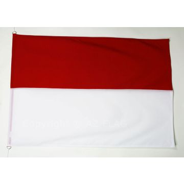 DRAPEAU INDONÉSIE 150x100cm en Tergal - DRAPEAU INDONÉSIEN 100 x 150 cm Spécial Extérieur - DRAPEAUX