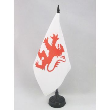 DRAPEAU DE TABLE GERS 21x14cm - PETIT DRAPEAUX DE BUREAU DÉPARTEMENT FRANÇAIS - MIDI-PYRÉNÉES 14 x 21 cm