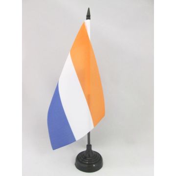 DRAPEAU DE TABLE AFRIKANERS D\'AFRIQUE DU SUD 21x14cm - PETIT DRAPEAUX DE BUREAU SUD-AFRICAIN 14 x 21 cm