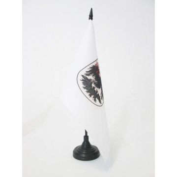 DRAPEAU DE TABLE BUENOS AIRES 21x14cm - PETIT DRAPEAUX DE BUREAU VILLE DE BUENOS AIRES EN ARGENTINE 14 x 21 cm