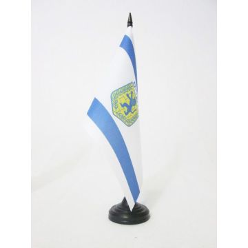 DRAPEAU DE TABLE JÍ?RUSALEM 21x14cm - PETIT DRAPEAUX DE BUREAU DE SALEM 14 x 21 cm