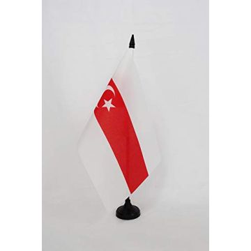 Drapeau de table Tatars de Podlachie 21x14cm - PETIT Drapeaux DE BUREAU tatar 14 x 21 cm