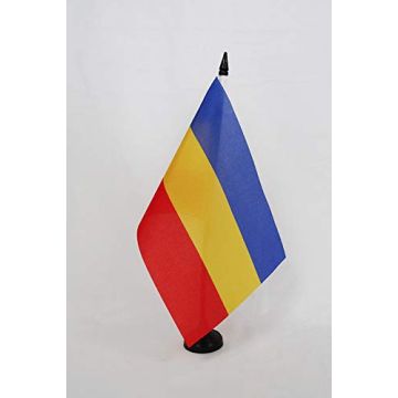 Drapeau de table Cosaques du Don de Russie 21x14cm - PETIT Drapeaux DE BUREAU cosaque 14 x 21 cm