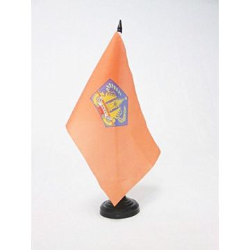 DRAPEAU DE TABLE BALI 21x14cm - PETIT DRAPEAUX DE BUREAU PROVINCE DE BALI EN INDONÍ?SIE 14 x 21 cm