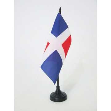 DRAPEAU DE TABLE ORDONNANCE DU RÍ?GIMENT DE FOREZ 1776-1795 15x15cm - PETIT DRAPEAUX DE BUREAU INFANTERIE DU ROYAUME DE FRANCE 15 x 15 cm
