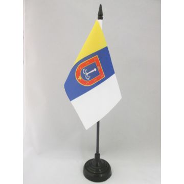 DRAPEAU DE TABLE OBLAST D\'ODESSA 15x10cm - PETIT DRAPEAUX DE BUREAU UKRAINE 10 x 15 cm