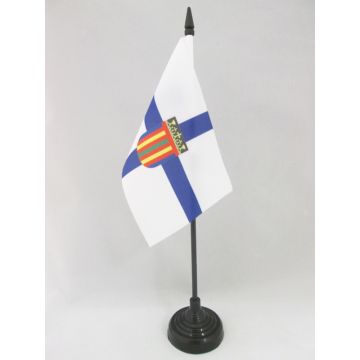 DRAPEAU DE TABLE COPTES CHRÉTIENS D\'ÉGYPTE 15x10cm - PETIT DRAPEAUX DE BUREAU COPTE ÉGYPTIEN 10 x 15 cm