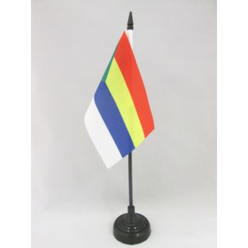 DRAPEAU DE TABLE DRUZES 15x10cm - PETIT DRAPEAUX DE BUREAU RELIGION DRUZE 10 x 15 cm