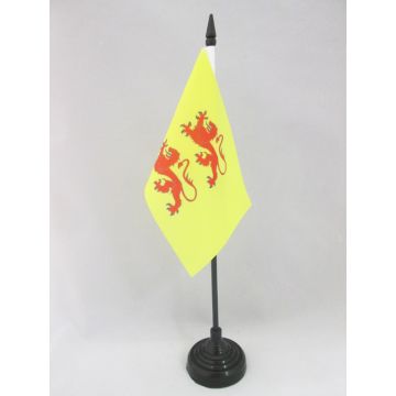 DRAPEAU DE TABLE COMTÉ DE BIGORRE 15x10cm - PETIT DRAPEAUX DE BUREAU DUCHÉ DE GASCOGNE 10 x 15 cm