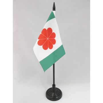 DRAPEAU DE TABLE TAÏWAN INDÉPENDANTISTE 15x10cm - PETIT DRAPEAUX DE BUREAU TAÏWANAIS NATIONALISTE 10 x 15 cm