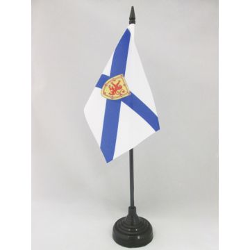 DRAPEAU DE TABLE NOUVELLE-ÉCOSSE 15x10cm - PETIT DRAPEAUX DE BUREAU CANADIEN - CANADA 10 x 15 cm