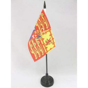 DRAPEAU DE TABLE ROYAL ROYAUME-UNI 15x10cm - PETIT DRAPEAUX DE BUREAU ANGLAIS 10 x 15 cm